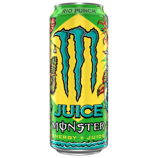 Energy & Sports Drinks Monster Energy Drink, Rio Punch hero