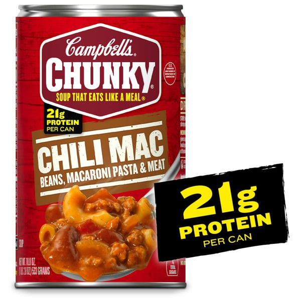 Soup, Broth & Bouillon Campbell's Chunky Chili Mac hero