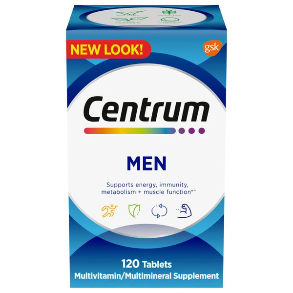 Vitamins & Supplements Centrum Multivitamin for Men hero