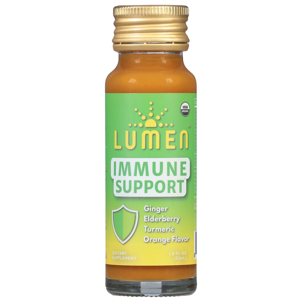 Lumen Immune Support, Ginger Elderberry Turmeric Orange Flavor hero