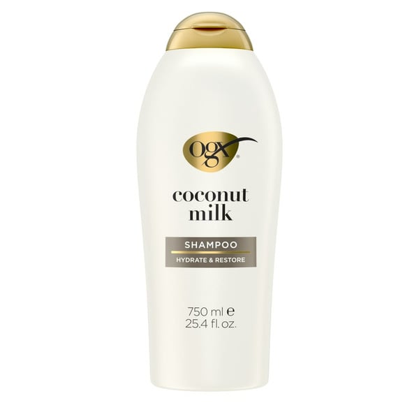 Hair Care OGX Nourishing + Coconut Milk Moisturizing Hair Shampoo hero