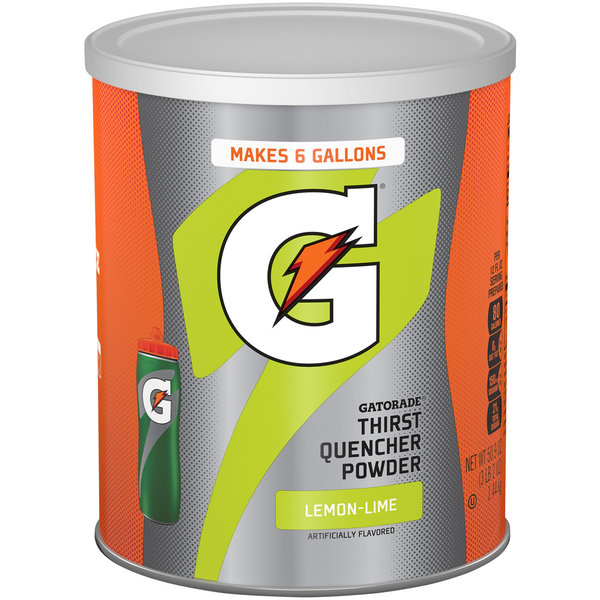 Energy & Sports Drinks Gatorade Lemon Lime Powder Beverage Mix hero