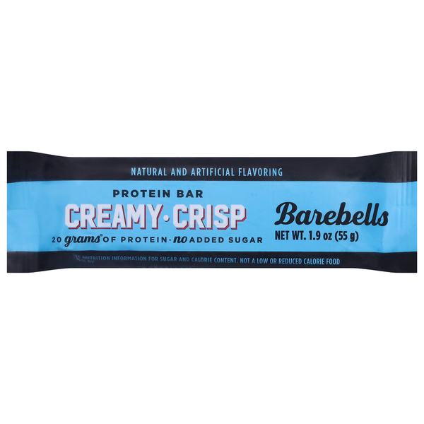 Barebells Protein Bar, Crisp, Creamy hero