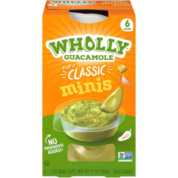 Fresh Dips & Tapenades Wholly Guacamole Classic Guacamole Minis hero