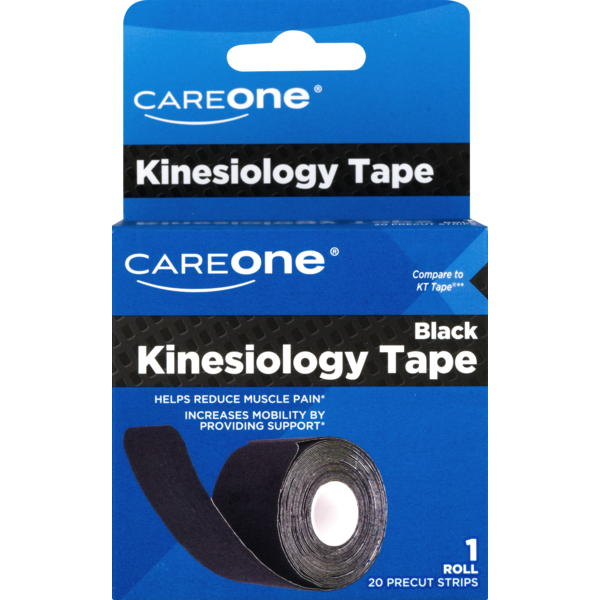 First Aid CareOne Kinesiology Tape Black hero