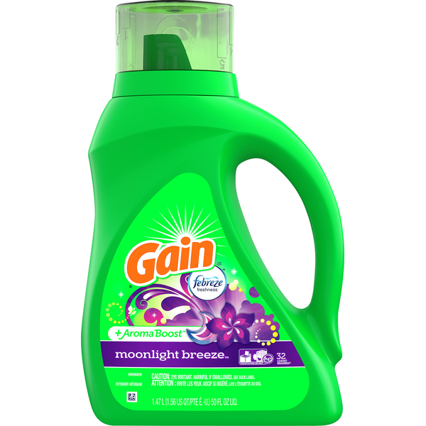 Laundry Gain Detergent, Moonlight Breeze hero