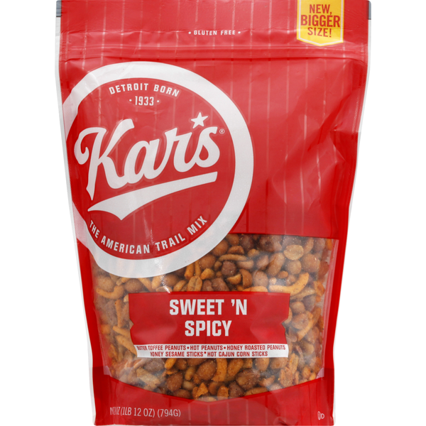 Nuts, Seeds & Dried Fruit Kar's Sweet ‘n Salty Mix Trail Mix, Sweet 'N Spicy hero