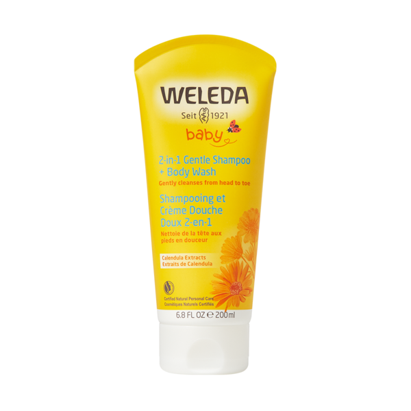 Baby Bath & Body Care Weleda 2-in-1 Gentle Shampoo & Body Wash, Calendula hero