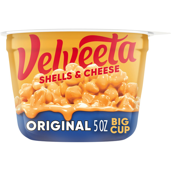 Instant Foods VELVEETA Shells & Cheese Original Microwavable Mac & Cheese Big Cup hero