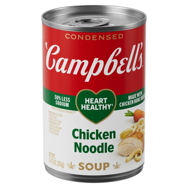 Soup, Broth & Bouillon Campbell's Heart Healthy Chicken Noodle Soup hero