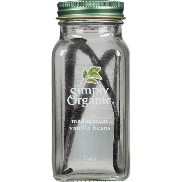 Spices & Seasonings Simply Organic Vanilla Beans, Madagascar hero