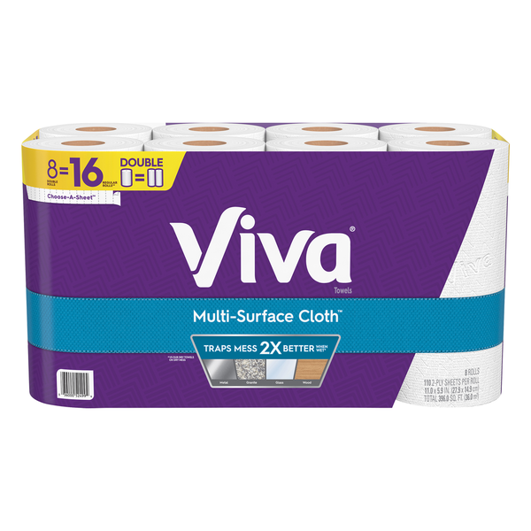 Paper Goods Viva Multi-Surface Cloth Paper Towels hero