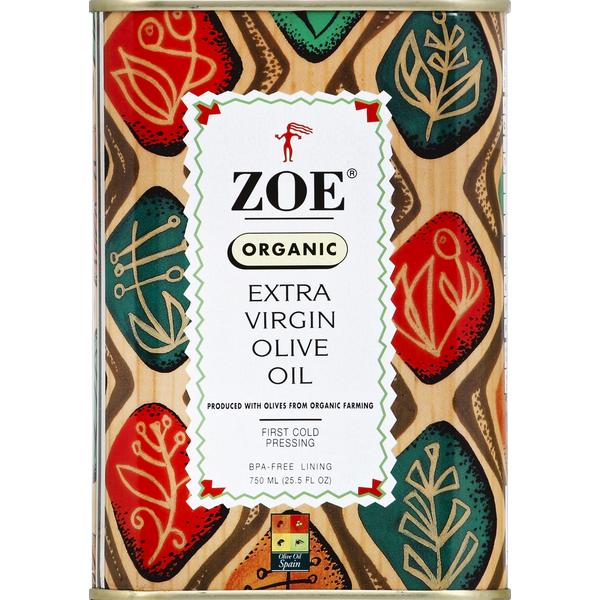 Oils & Vinegars Zoe Organic Extra Virgin Olive Oil hero