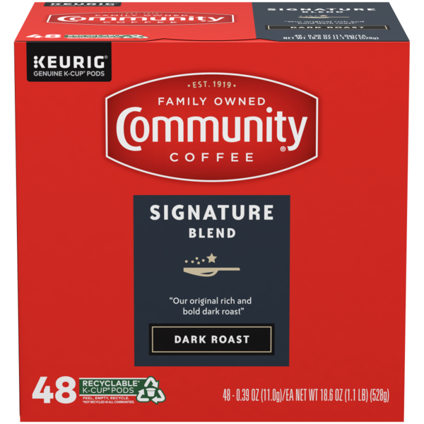 Community Coffee Signature Blend Coffee Pods for Keurig K-cups hero