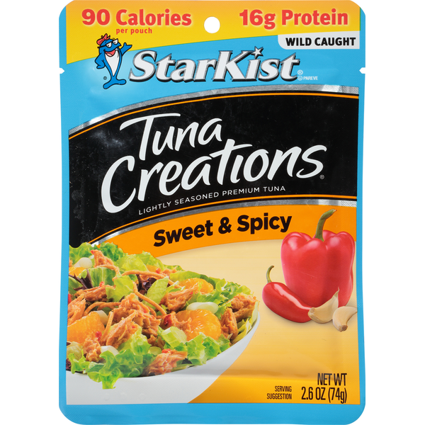 Canned Meat, Seafood & Beans StarKist Tuna, Sweet & Spicy hero