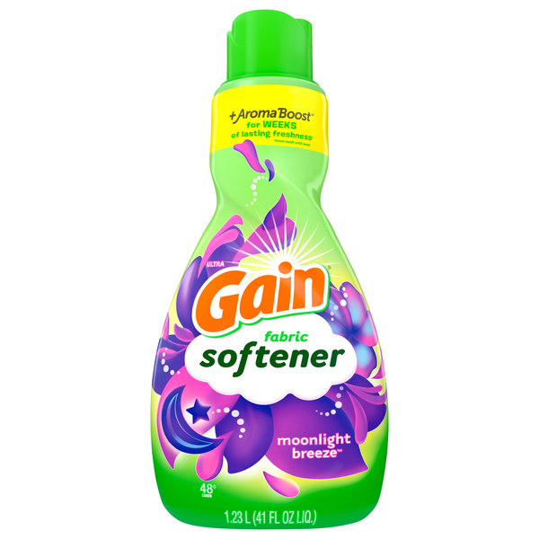 Laundry Gain Liquid Fabric Softener, Moonlight Breeze hero