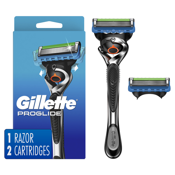 Shave Needs Gillette ProGlide Men's Razor Handle + Blade Refills hero