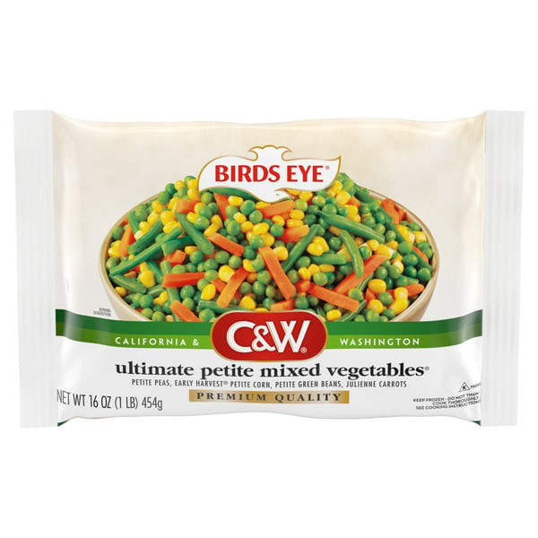 Frozen Produce Birds Eye C&W Petite Mixed Vegetables, Frozen Vegetables hero