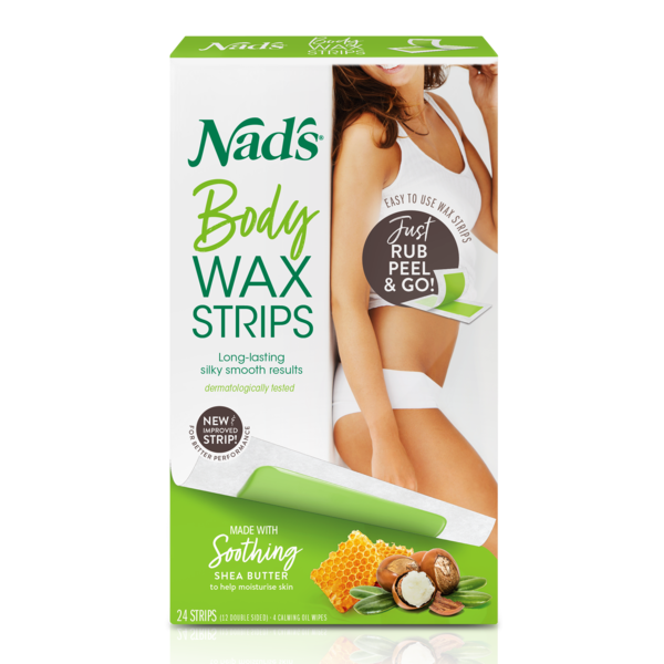 Shave Needs Nad's Body Wax Strips hero