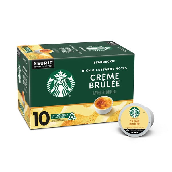 Coffee Starbucks Crème Brûlée Flavored K-Cup Coffee hero