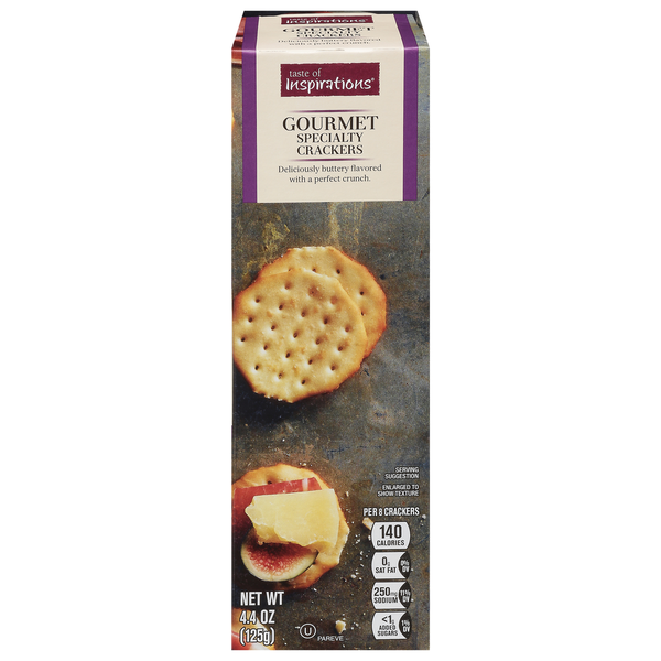 Crackers Taste of Inspirations Crackers, Gourmet, Specialty hero