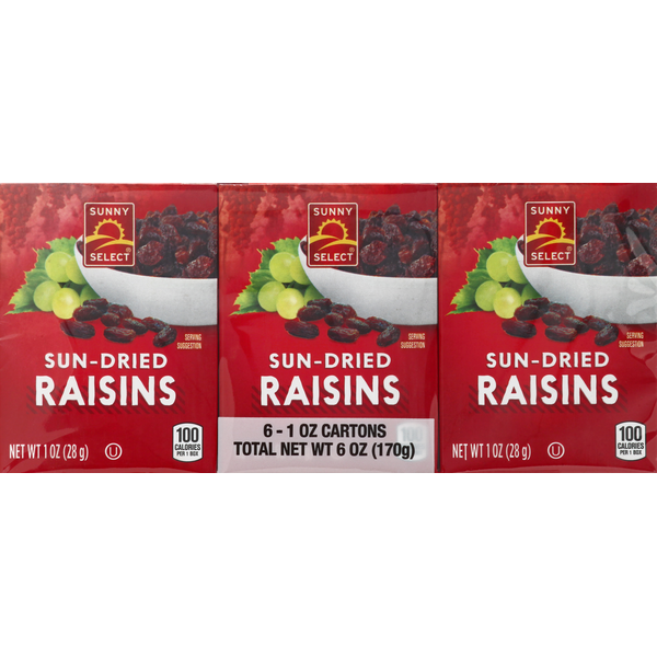 Nuts, Seeds & Dried Fruit Sunny Select Raisins, Sun-Dried hero