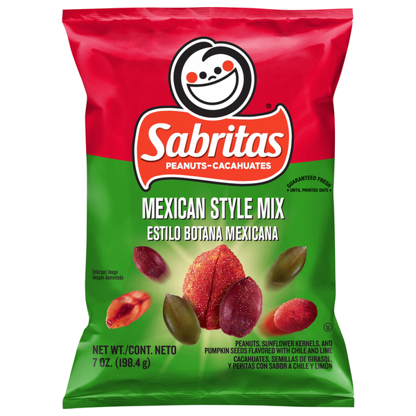 Nuts, Seeds & Dried Fruit Sabritas Mexican Style Mix hero