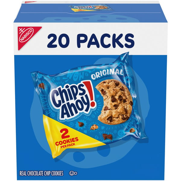 Cookies & Cakes Chips Ahoy! Original Chocolate Chip Cookies, Snack Packs hero