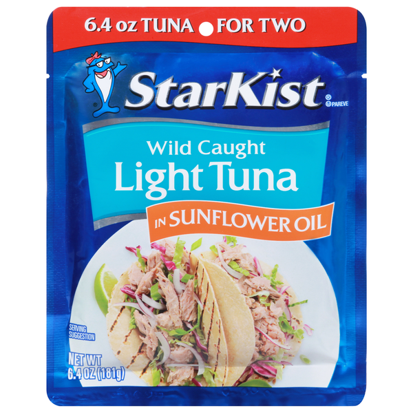 Canned Meat & Seafood StarKist Light Tuna, in Sunflower Oil, Wild Caught hero