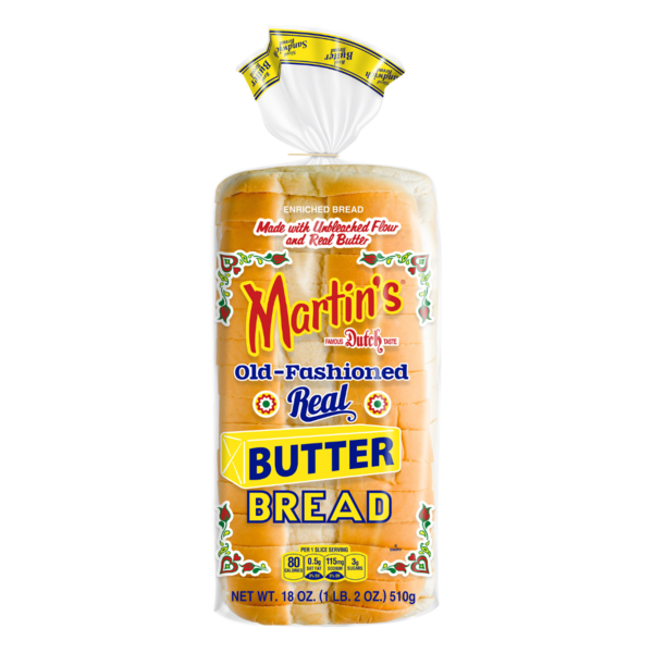 Fresh Baked Bread Martin's Old-Fashioned, Real Butter Bread hero