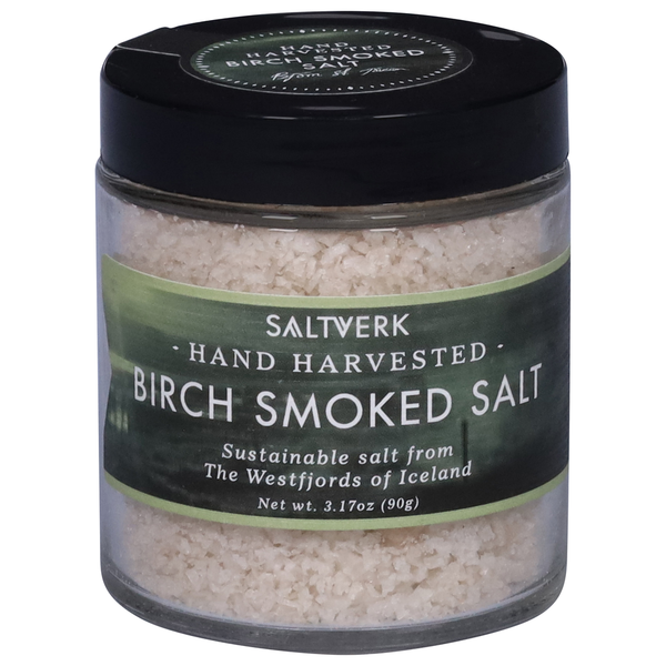 Saltverk Birch Smoked Salt, Hand Harvested hero