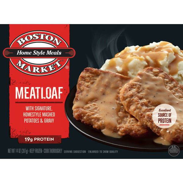 Frozen Meals Boston Market Meatloaf hero