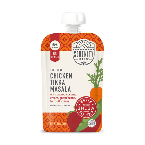 Baby Food & Formula Serenity Kids Chicken Tikka Masala with Organic Vegetables, Herbs & Spices hero