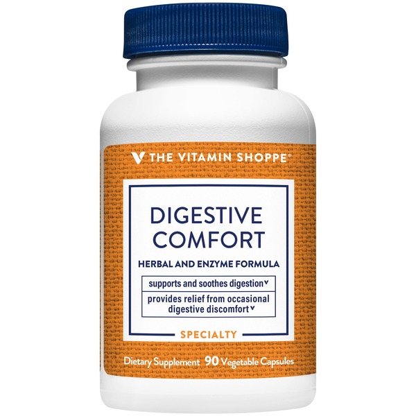 Other Digestion The Vitamin Shoppe Digest Comfort Enzyme Formula to Support Digestion Vegetarian Capsules hero