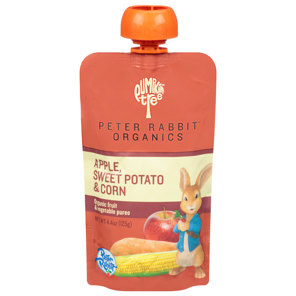 Baby Food & Formula Pumpkin Tree Fruit & Vegetable Puree, Organic, Apple, Sweet Potato & Corn hero