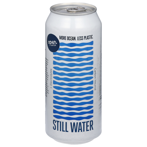 Open Water Still Water, Purified Water hero