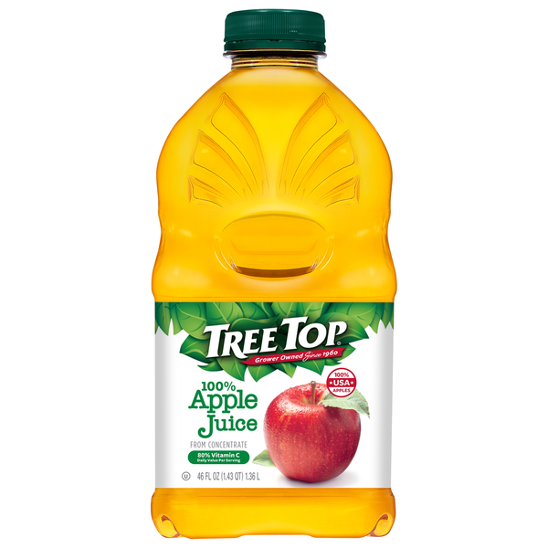 Juice & Nectars Tree Top 100% Juice, Apple hero