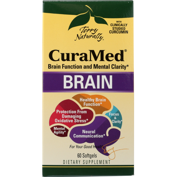 Vitamins & Supplements Terry Naturally Curamed Brain hero