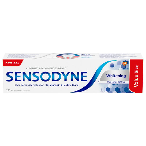 Oral Hygiene Sensodyne Whitening Plus Tartar Fighting Toothpaste hero