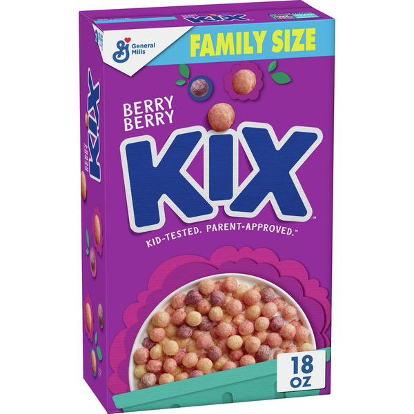 Cereal Berry Berry Kix Crispy Corn Whole Grain Breakfast Cereal hero