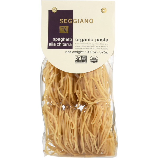 Dry Pasta Seggiano Spaghetti Alla Chitarra Organic Pasta hero