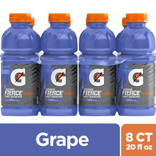 Energy & Sports Drinks Gatorade Fierce Thirst Quencher, Grape hero