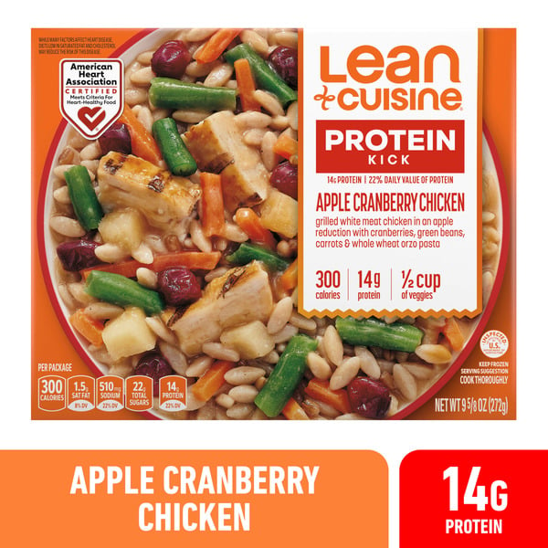 Frozen Meals Lean Cuisine Features Apple Cranberry Chicken hero