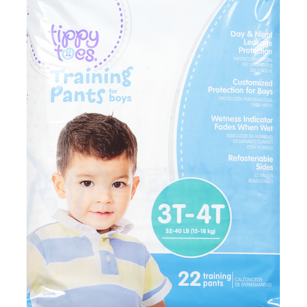 Baby Accessories Tippy Toes Training Pants, 3T-4T (32-40 lb), for Boys hero