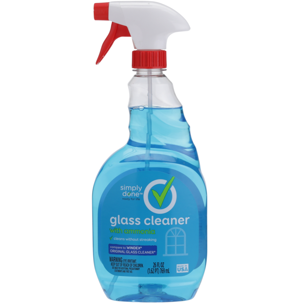 Cleaning Products Simply Done Glass Cleaner With Ammonia hero