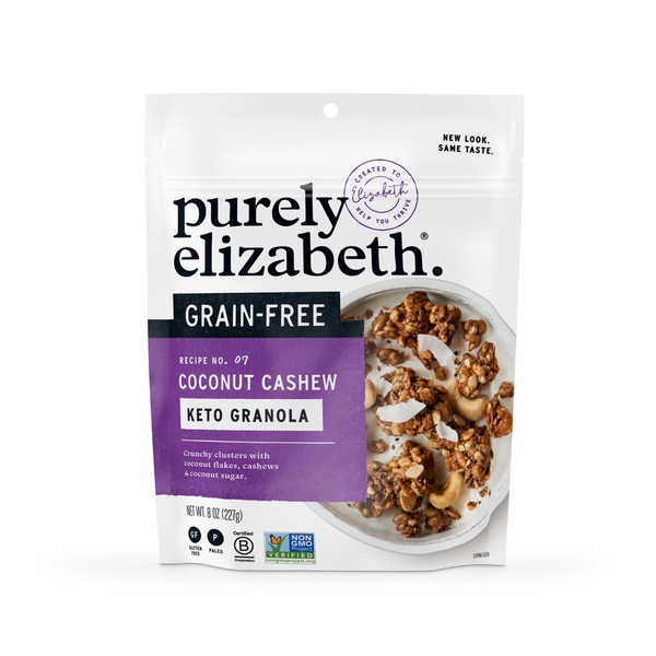 Granola Purely Elizabeth Coconut Cashew Grain-Free, Keto Granola hero