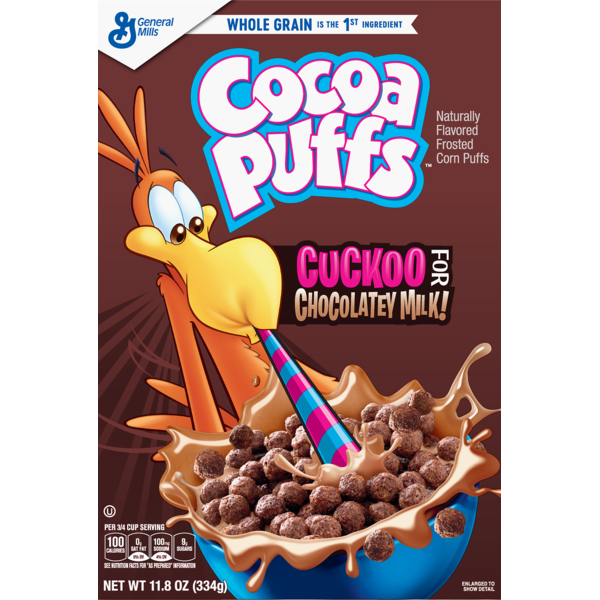 Cereal Cocoa Puffs Chocolate Cereal, with Whole Grains hero