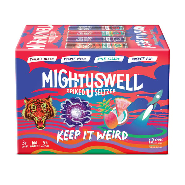 Mighty Swell Spiked Seltzer, Keep It Weird hero