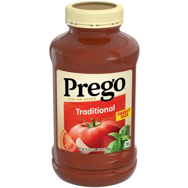 Pasta Sauce & Marinades Prego Traditional Pasta Sauce hero