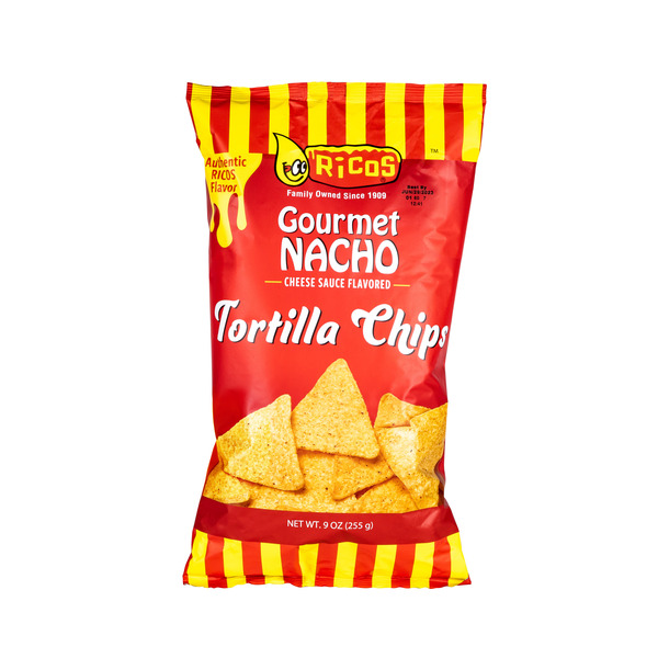 Candy & Chocolate Ricos Gourmet Nacho Tortilla Chips hero